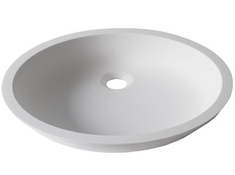 Porcelanosa BASIC Basic D401 - 43x35 cm: Solid Surface Wastafels  